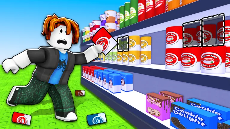 Clean the Supermarket Roblox game